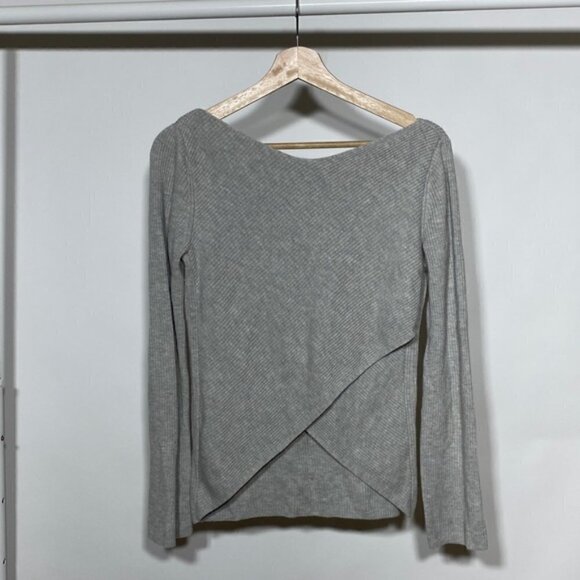 ARITZIA Babaton Kitano Wool Blend Grey Sweater sz S - Picture 7 of 9